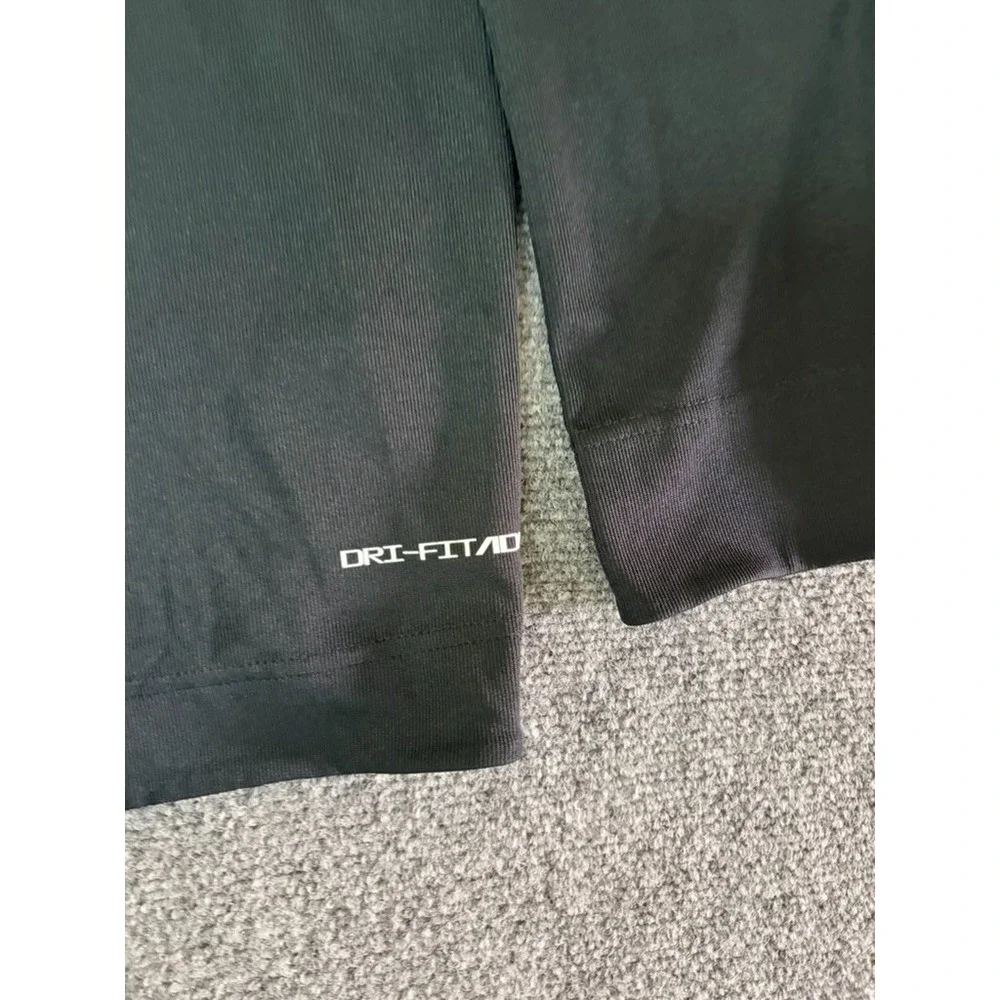 NWT Nike Dri-FIT Men's Black 1/4 Zip Golf Pullover Size L  W/Eckerd College Logo